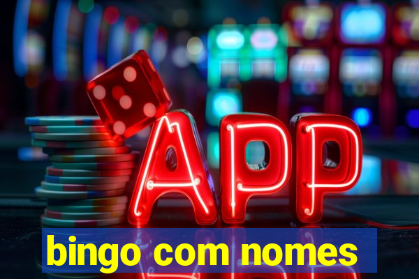 bingo com nomes